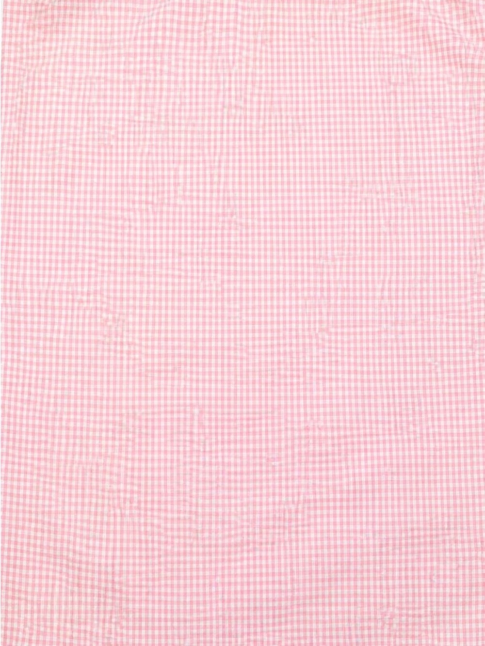 GUC Pottery Barn Kids- Pink White Girls Gingham Hamper Liner - Picture 5 of 7